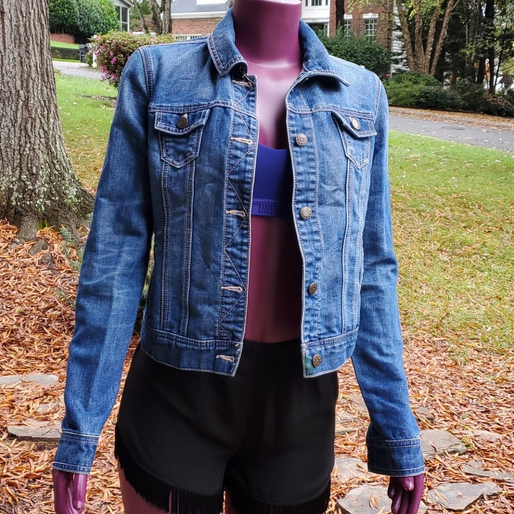 Denim Jacket Size Medium (SOLD)